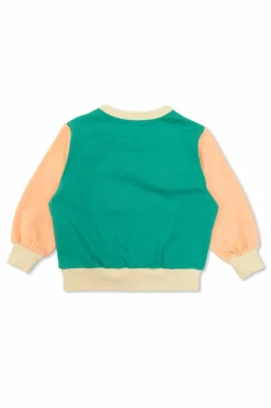 Tinycottons GREEN Sweatshirt with Logo