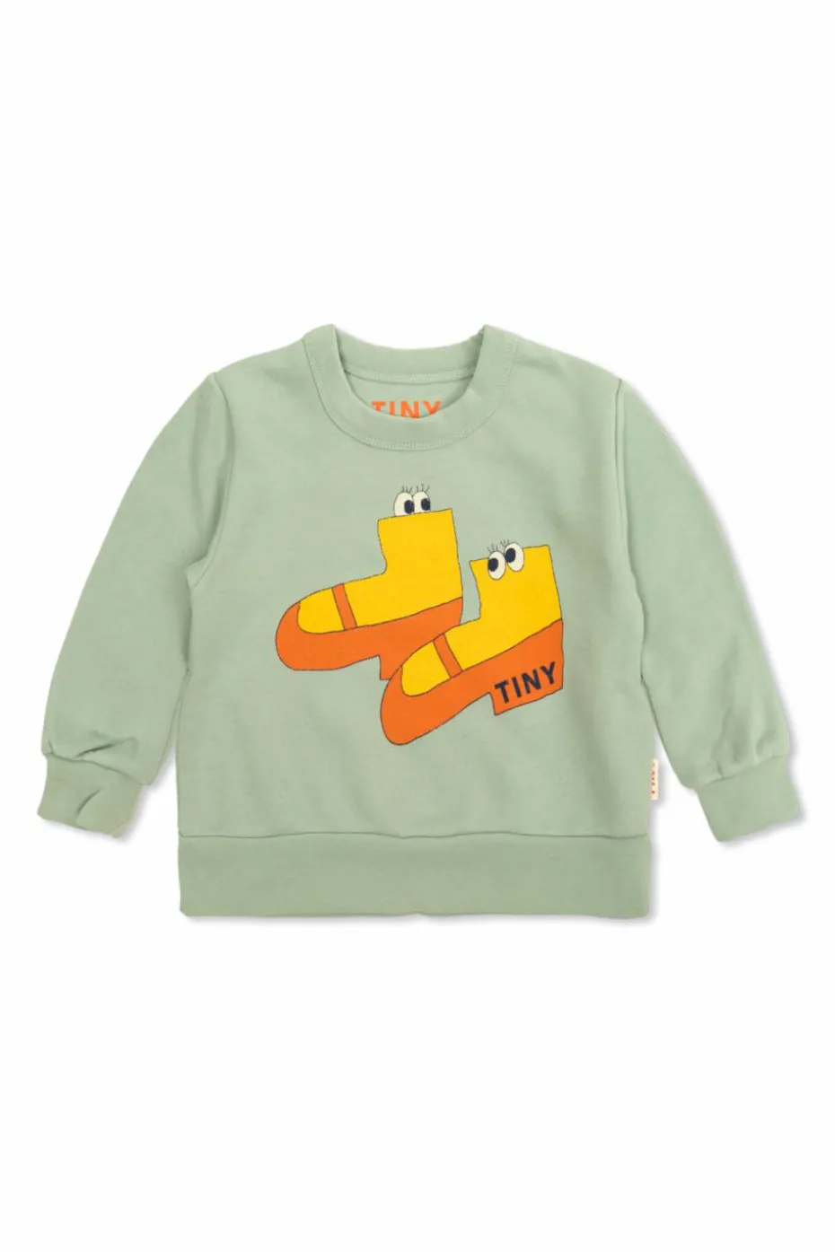 Tinycottons GREEN Sweatshirt with print