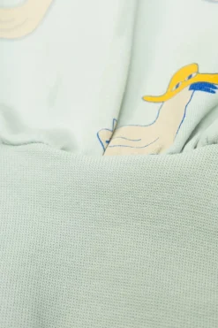 Tinycottons light blue Cotton pants