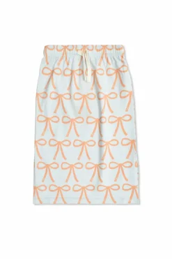 Tinycottons light blue Cotton skirt