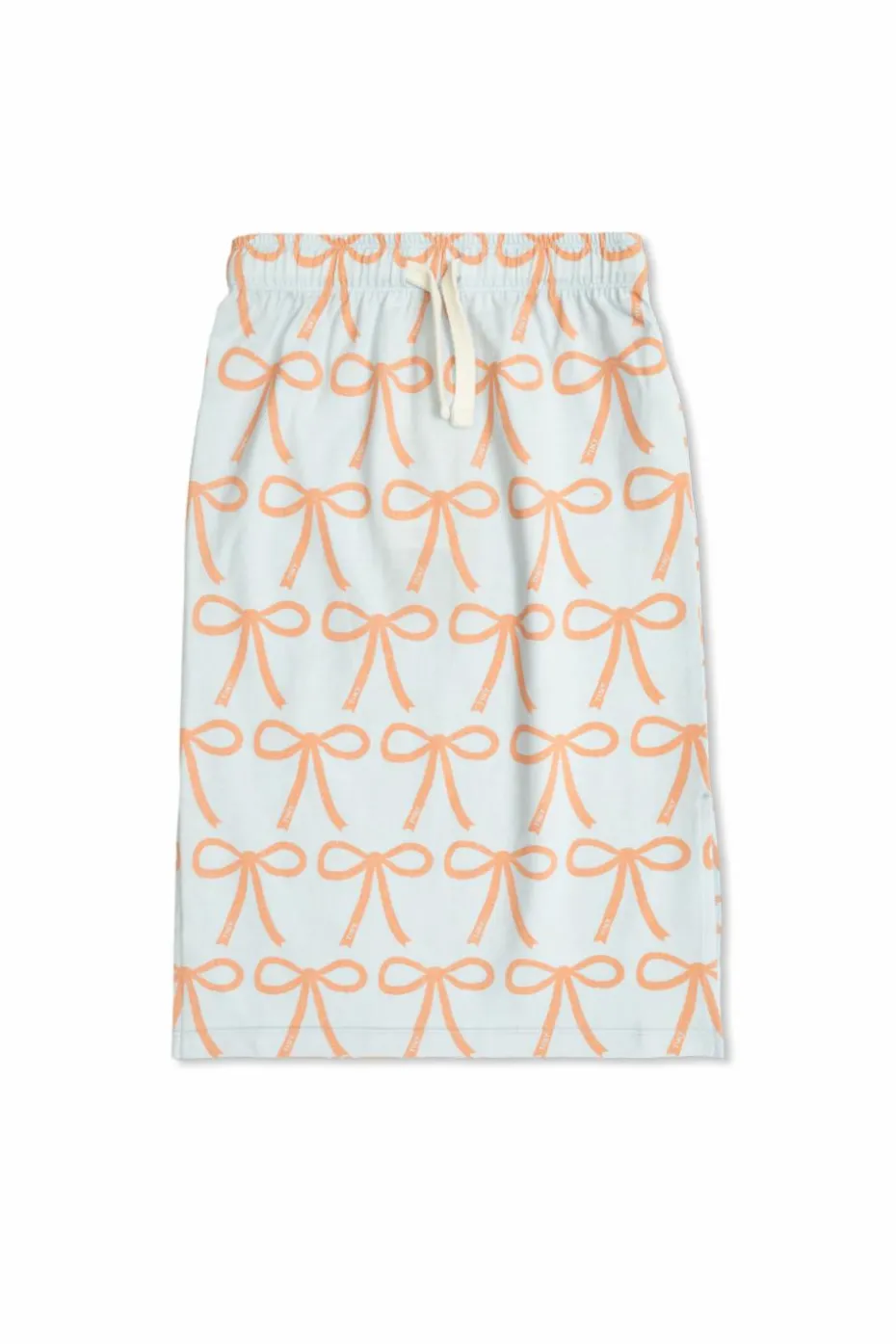 Tinycottons light blue Cotton skirt