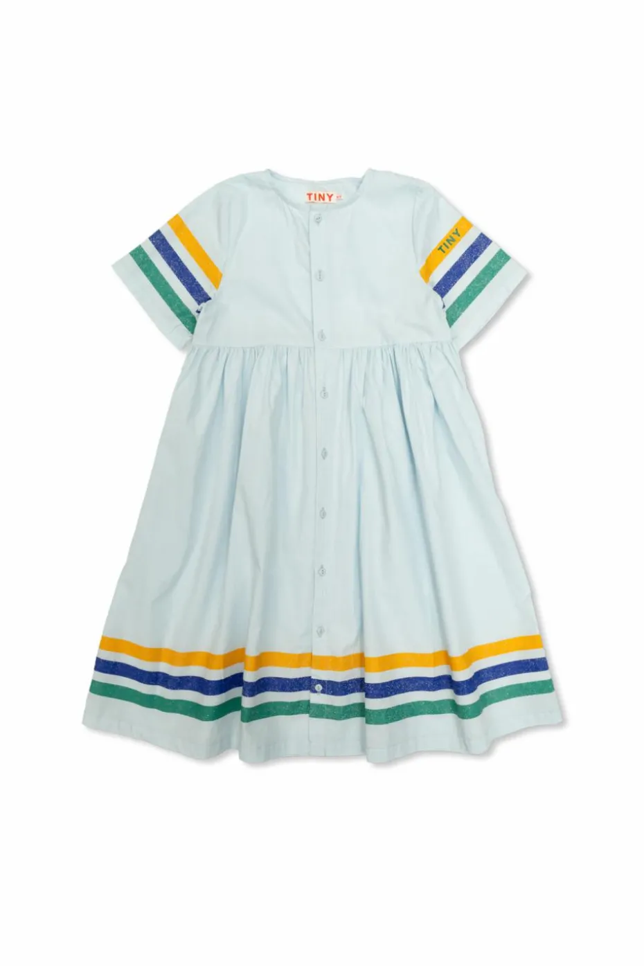 Tinycottons light blue Dress with pattern