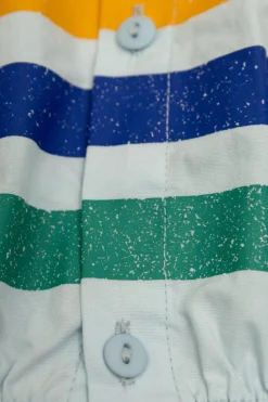 Tinycottons light blue Top with stripe pattern