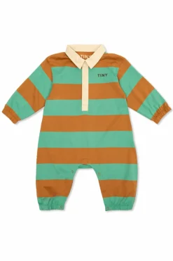 Tinycottons MULTICOLOUR Jumpsuit with a striped pattern