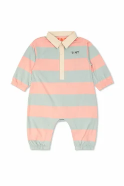 Tinycottons MULTICOLOUR Jumpsuit with striped pattern