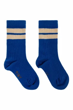 Tinycottons NAVY BLUE Socks with logo