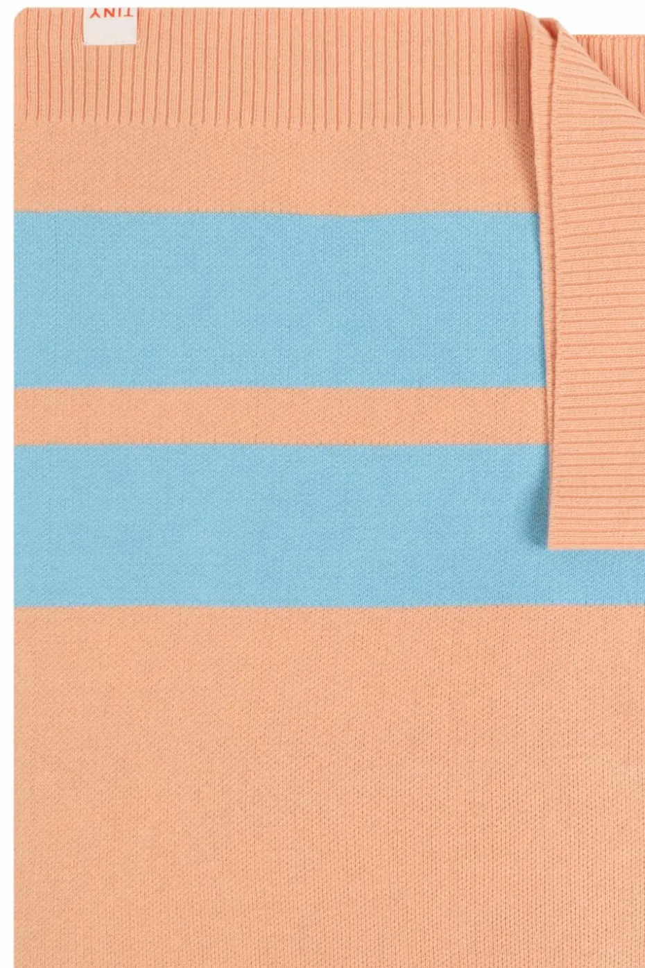 Tinycottons ORANGE Cotton blanket