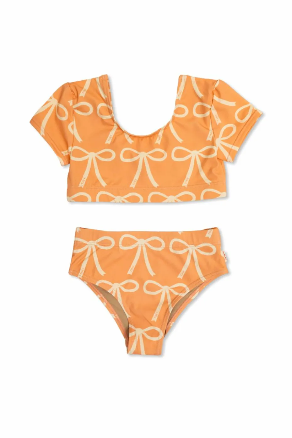 Tinycottons ORANGE Two-Piece Swimsuit