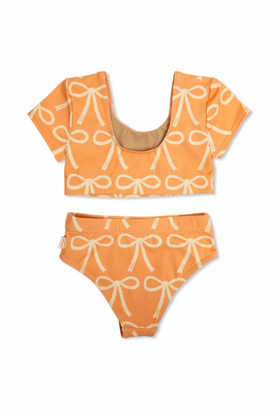 Tinycottons ORANGE Two-Piece Swimsuit