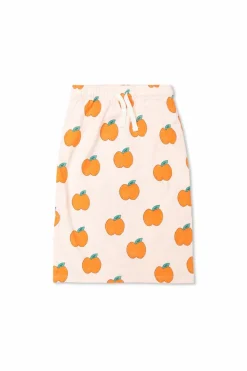 Tinycottons PINK Skirt with apple pattern
