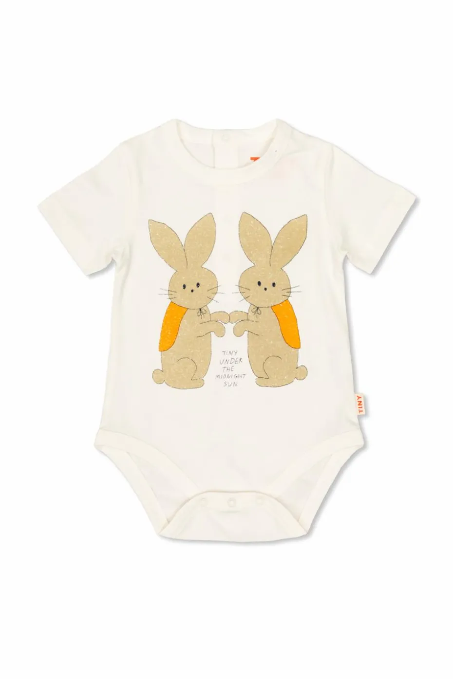 Tinycottons WHITE Printed bodysuit