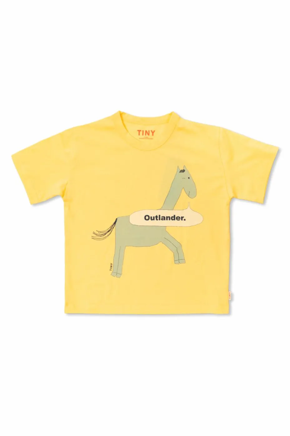 Tinycottons YELLOW Cotton t-shirt