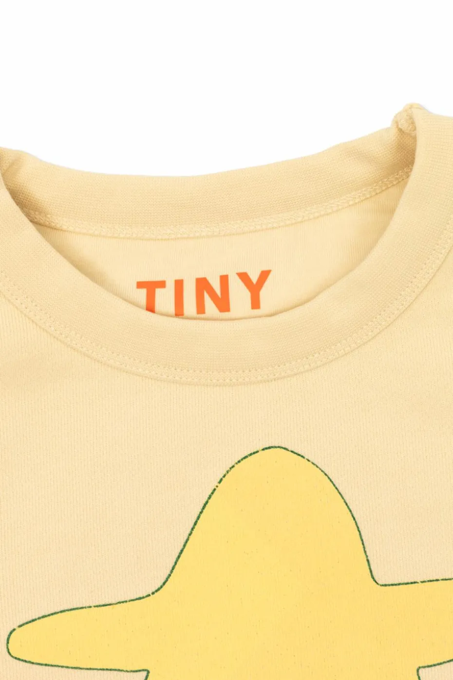 Tinycottons YELLOW Sweatshirt with print