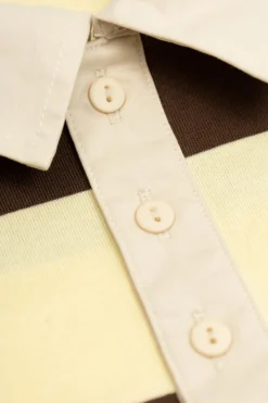 Tinycottons YELLOW Sweatshirt with collar