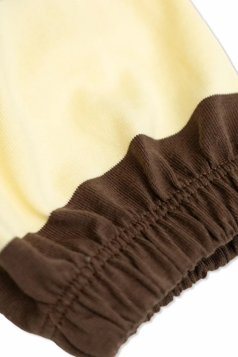 Tinycottons YELLOW Sweatshirt with collar