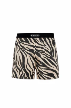 Tom Ford beige Boxers with logo