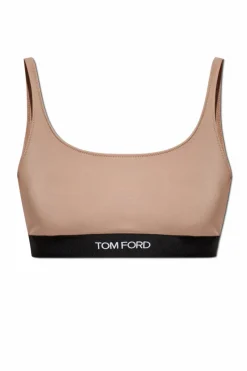 Tom Ford beige Bra with logo