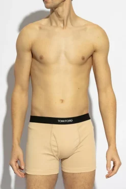 Tom Ford beige Cotton boxers