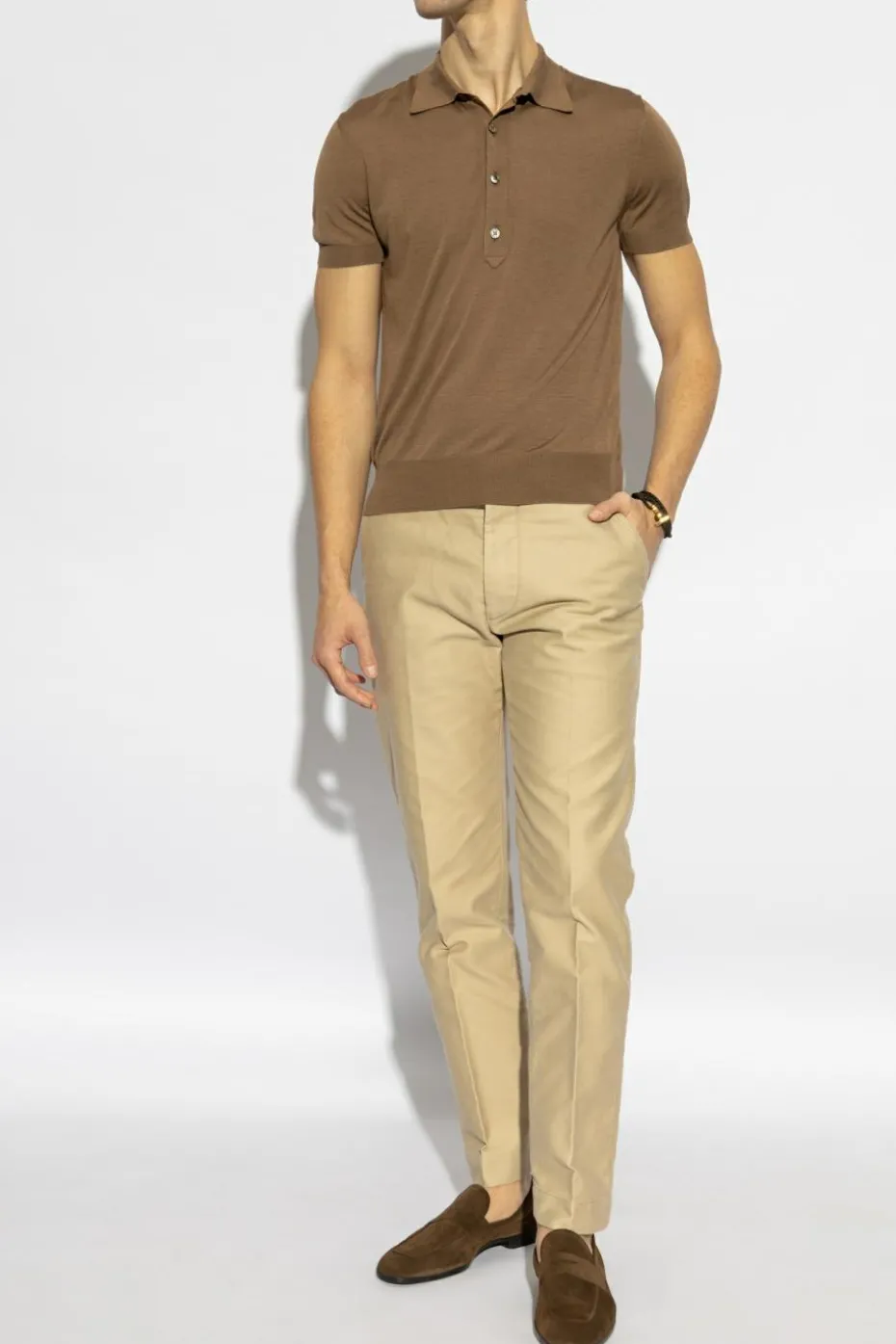 Tom Ford beige Cotton pants