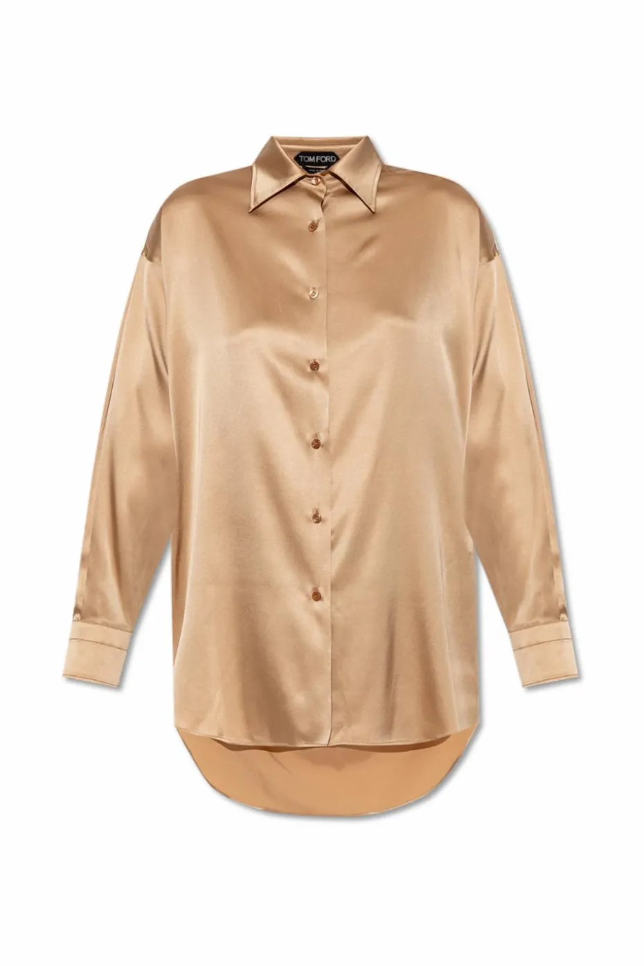 Tom Ford beige Silk shirt
