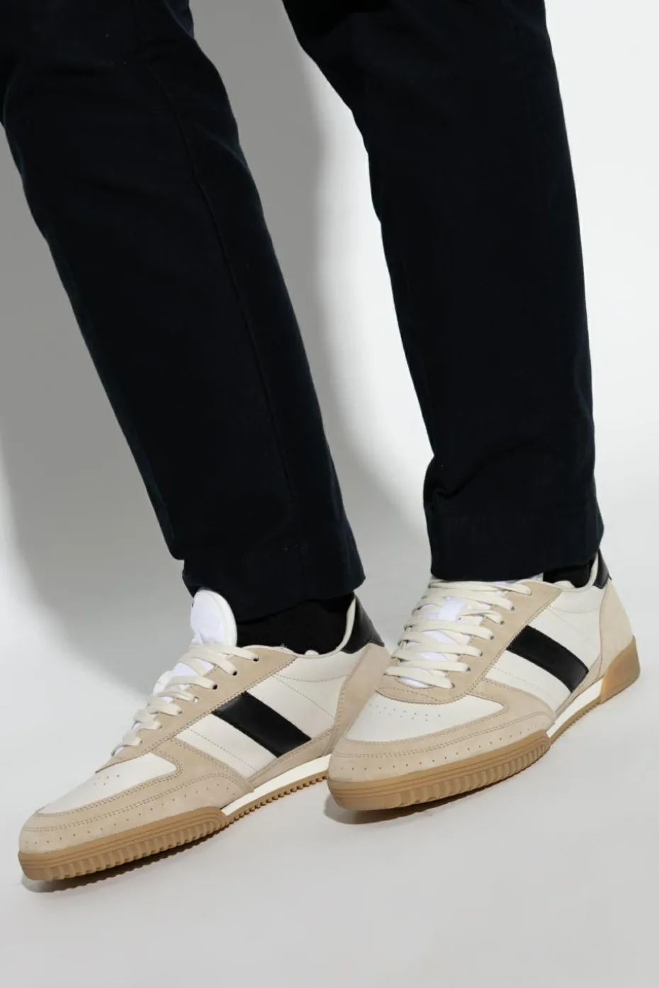 Tom Ford beige Sneakers with logo