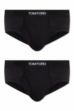 Tom Ford BLACK Branded briefs two-pack
