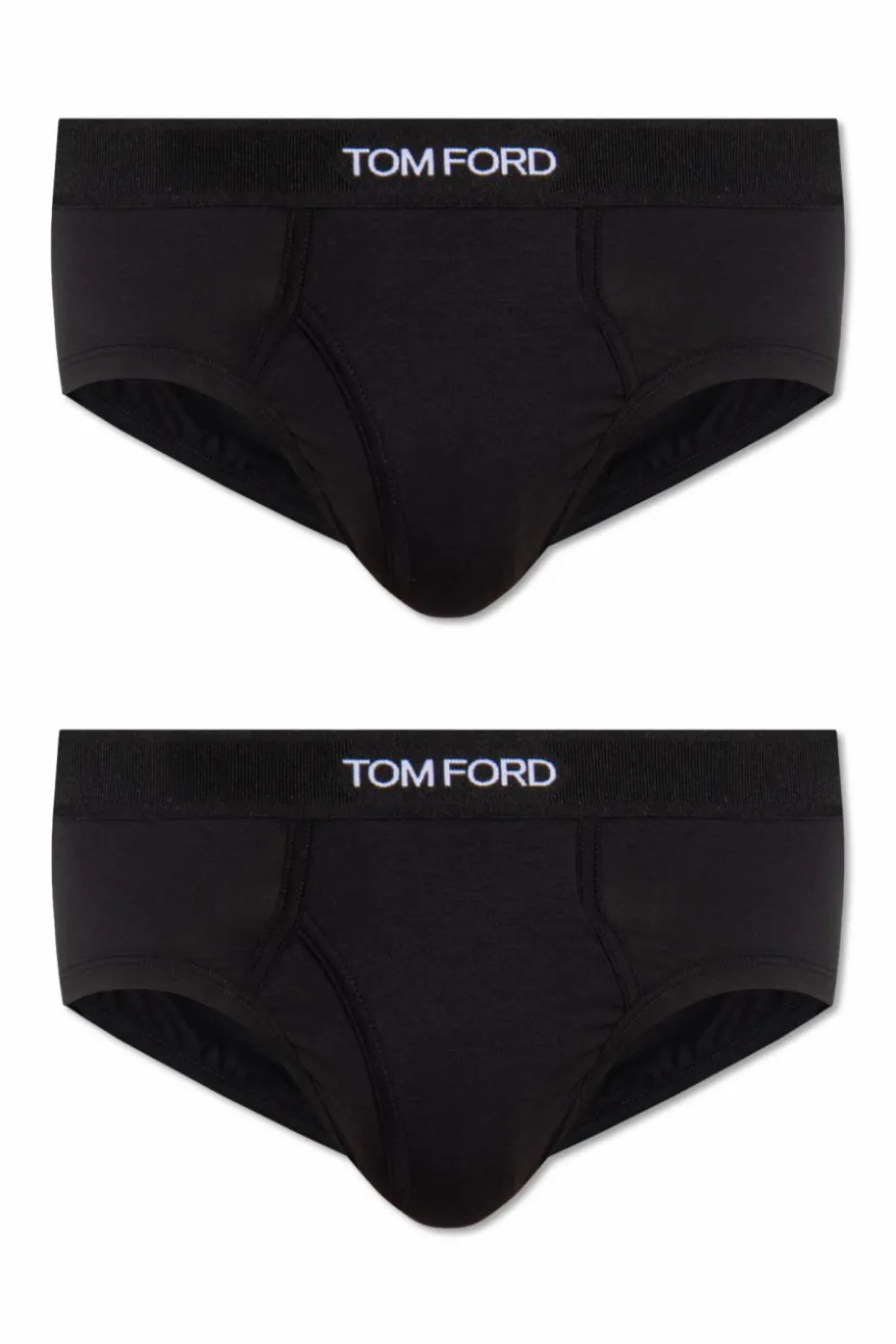 Tom Ford BLACK Branded briefs two-pack