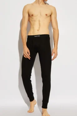 Tom Ford BLACK Cotton Long Johns
