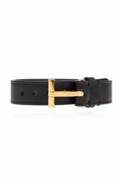 Tom Ford BLACK Leather bracelet