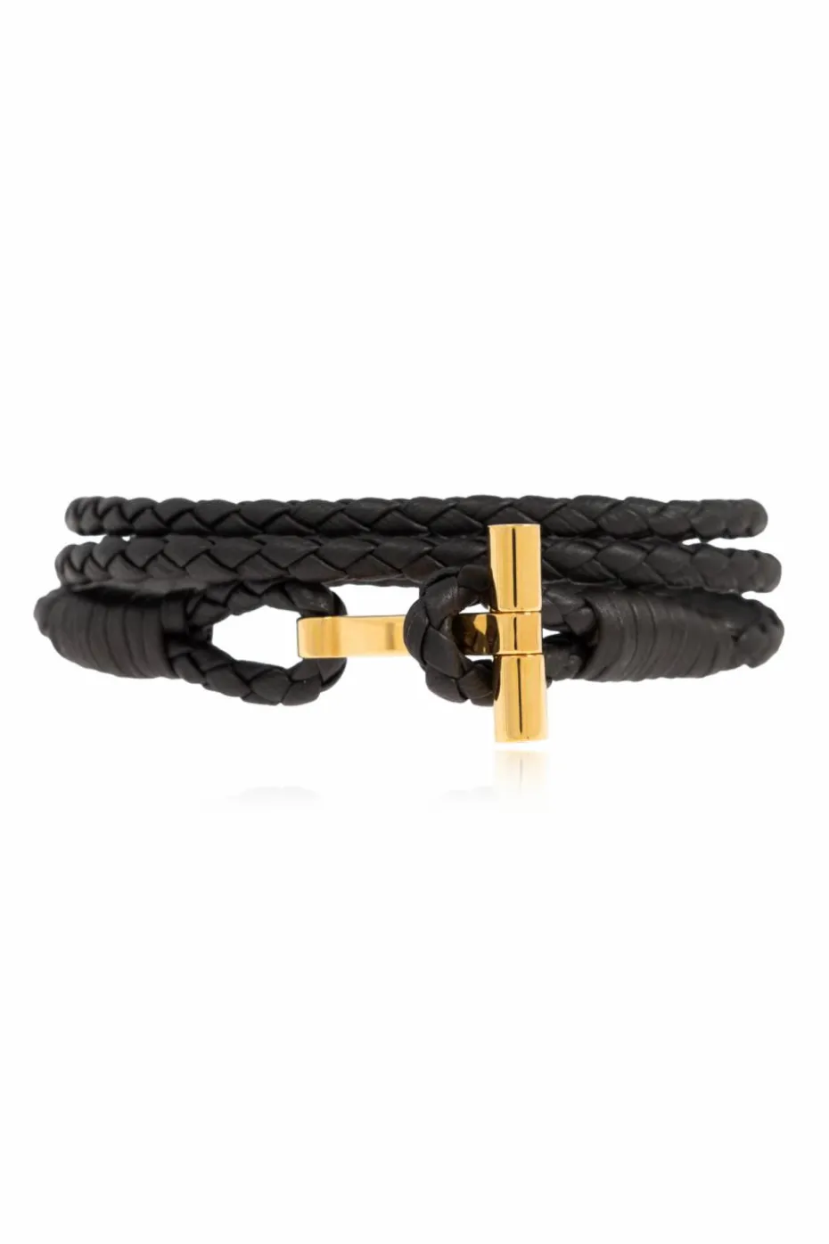 Tom Ford BLACK Leather bracelet