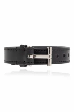Tom Ford BLACK Leather bracelet