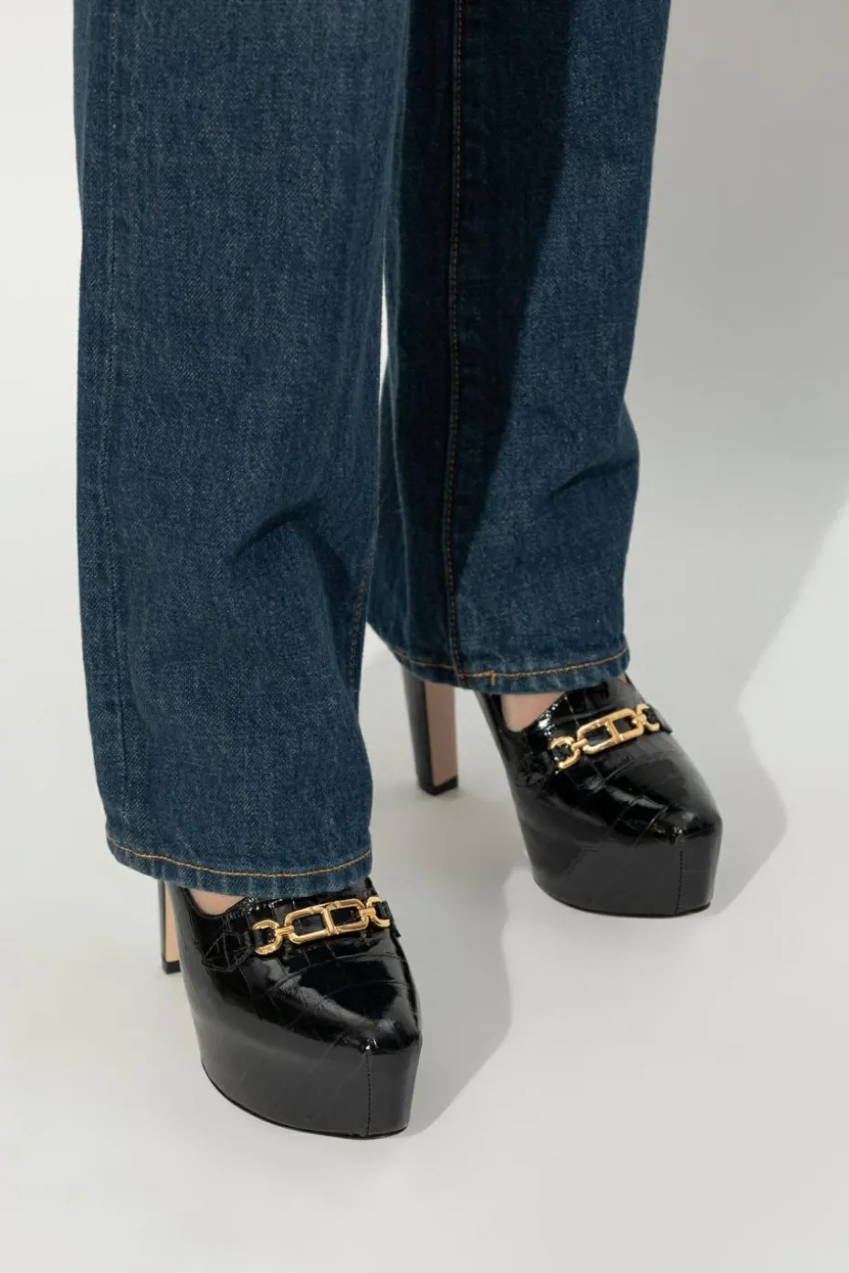Tom Ford BLACK Leather heeled shoes
