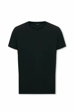 Tom Ford BLACK T-shirt with logo