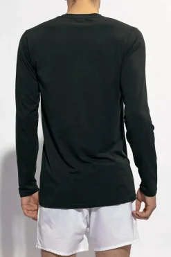Tom Ford BLACK T-shirt with logo