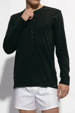 Tom Ford BLACK T-shirt with logo