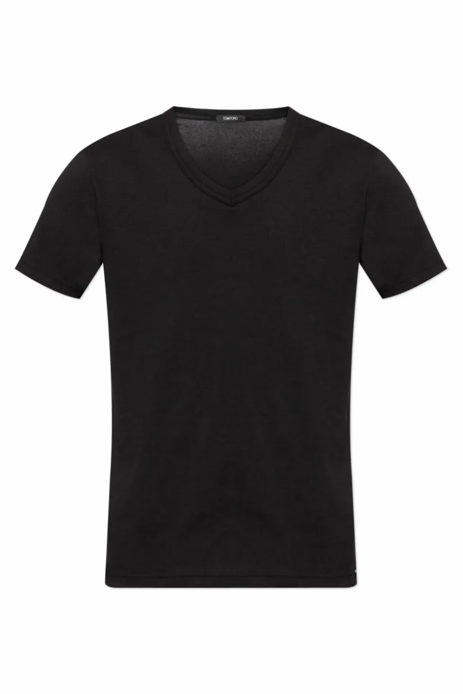 Tom Ford BLACK V-neck T-shirt