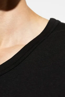 Tom Ford BLACK V-neck T-shirt