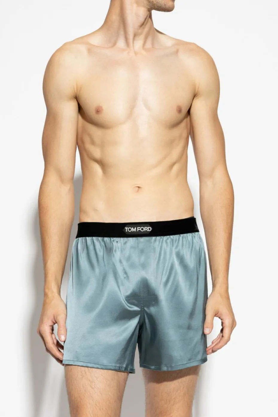 Tom Ford BLUE Boxers with logo