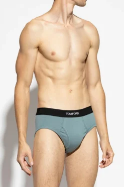 Tom Ford BLUE Briefs with logo