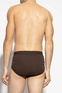 Tom Ford BROWN Briefs with logo