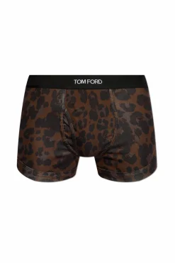 Tom Ford BROWN Cotton Boxer Shorts