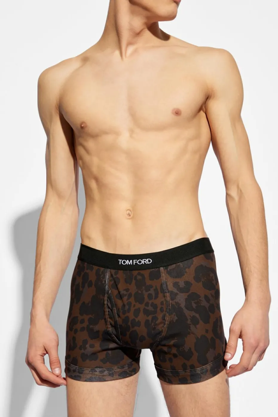 Tom Ford BROWN Cotton Boxer Shorts