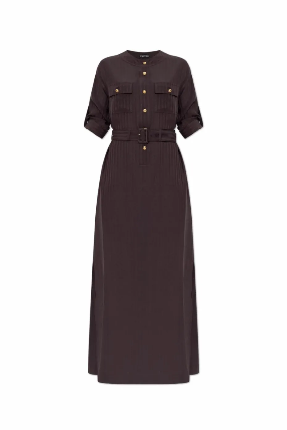 Tom Ford BROWN Dress with belt