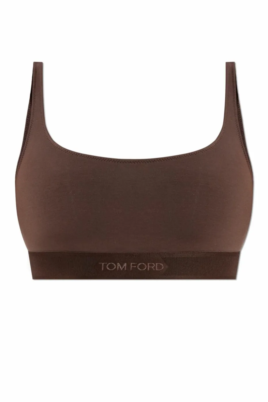 Tom Ford BROWN Logo bra
