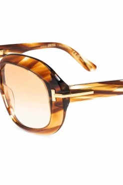 Tom Ford BROWN Sunglasses Zeiss