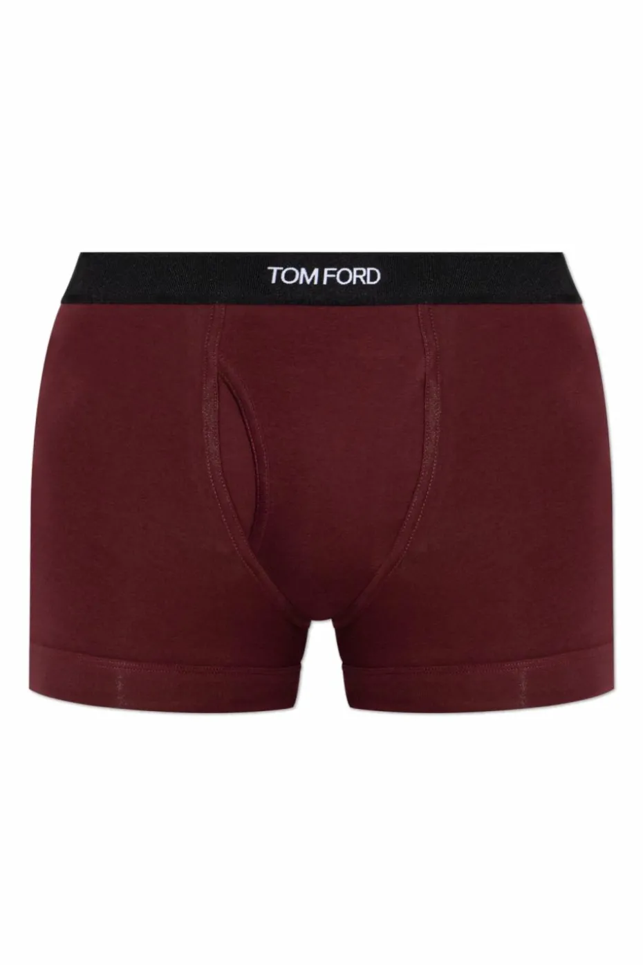 Tom Ford BURGUNDY Boxers with logo