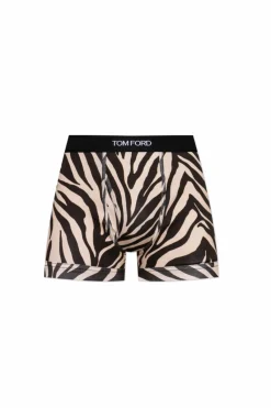 Tom Ford cream Boxers with logo