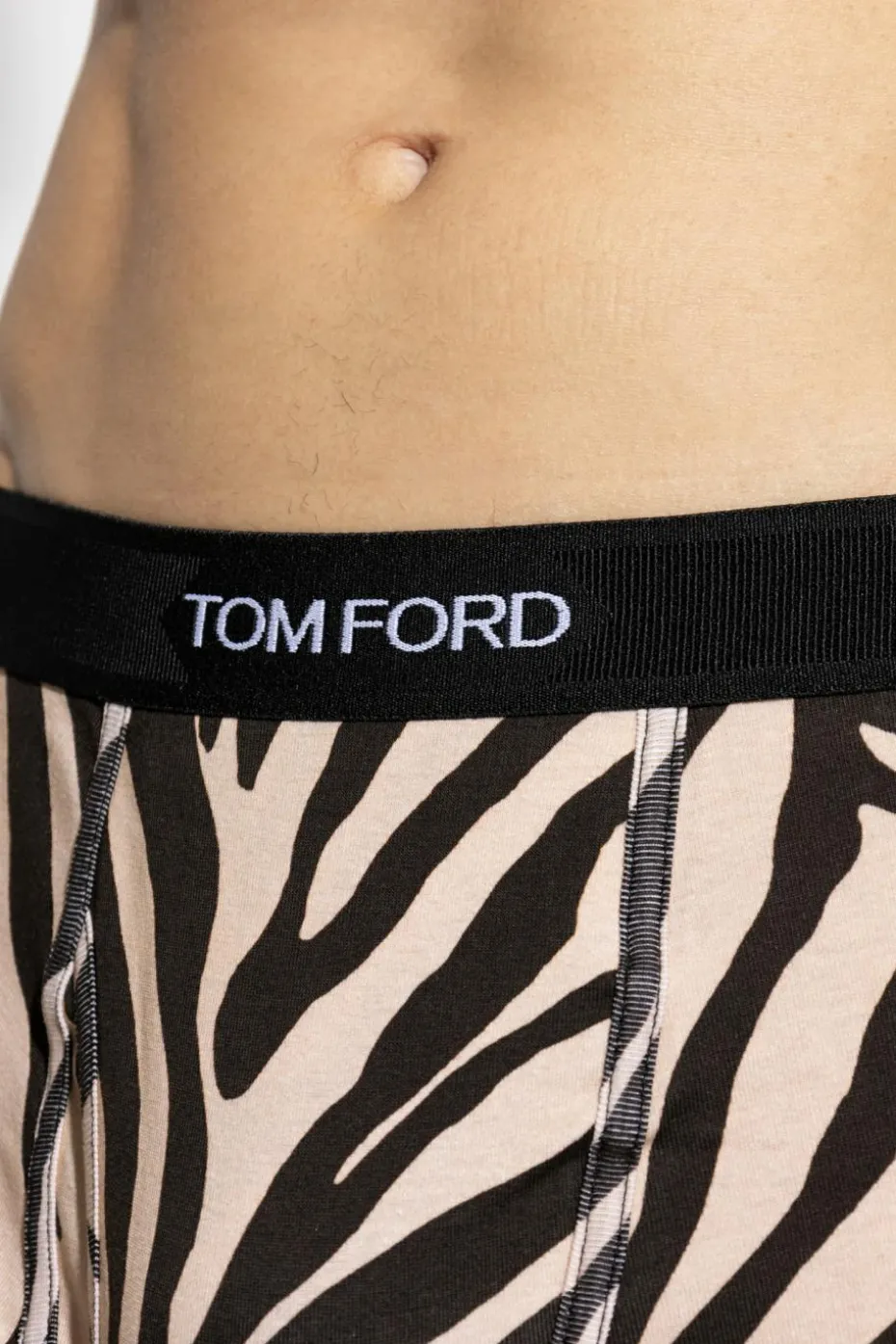 Tom Ford cream Boxers with logo