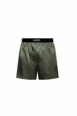 Tom Ford GREEN Boxers with logo