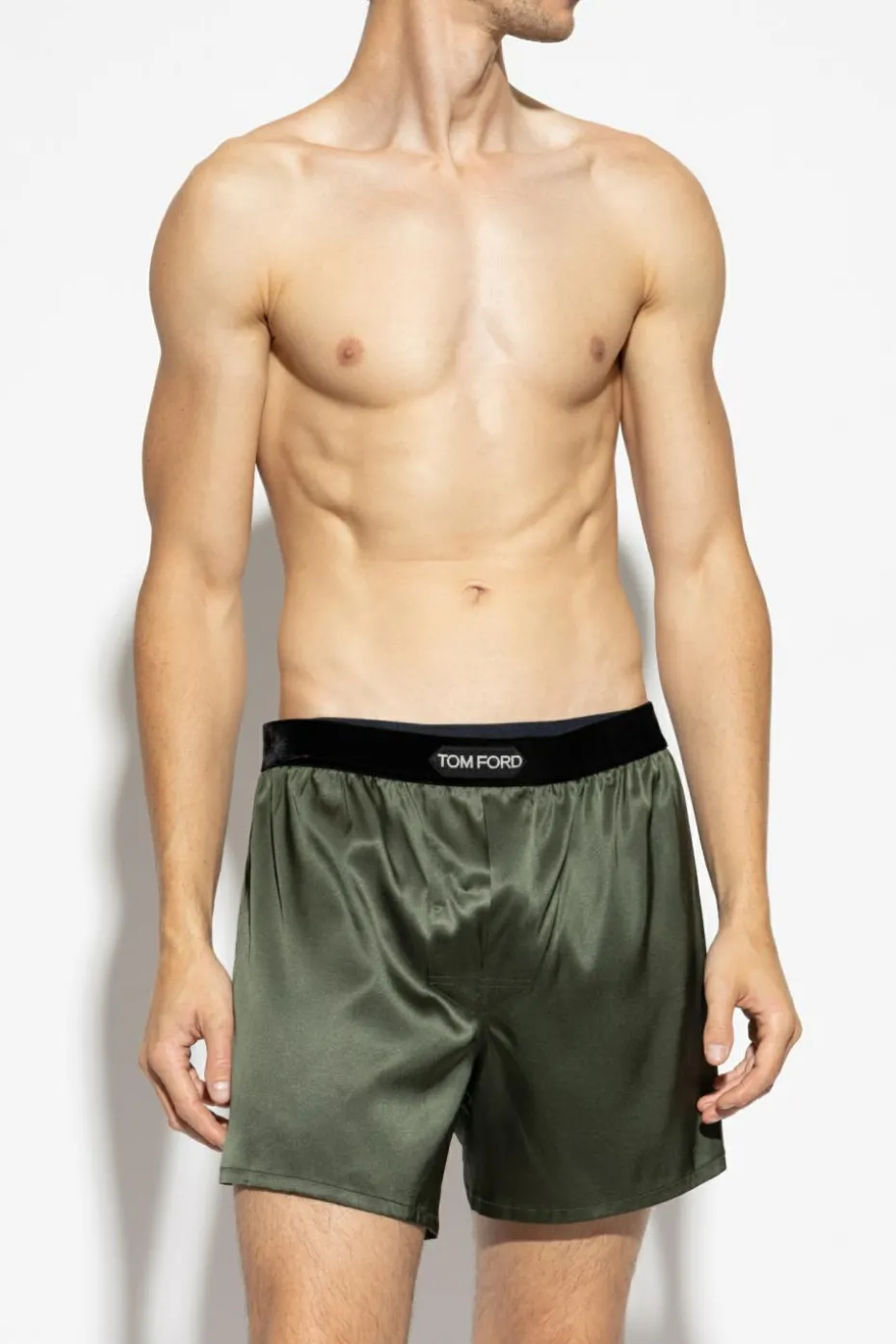 Tom Ford GREEN Boxers with logo